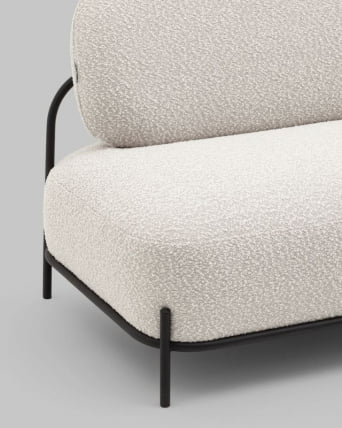 Диван Стоун ткань букле Молочный_5