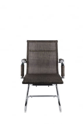 Кресло для посетителей Opera CF сетка Коричневый_2