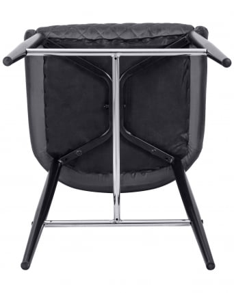 Стул полубарный DOBRIN CHRISTIAN 65 Темно-серый велюр V108-91_8