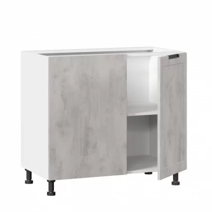 Тумба кухонная угловая 1000 Джамис Джамис ЛД 296.090.000.012 Белый Белый камень_1