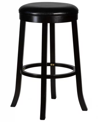 Круглый барный табурет DOBRIN BOB BAR Черный_0
