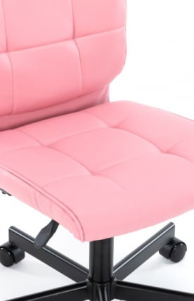 Кресло для персонала Everprof EP-300 Экокожа Розовый_4