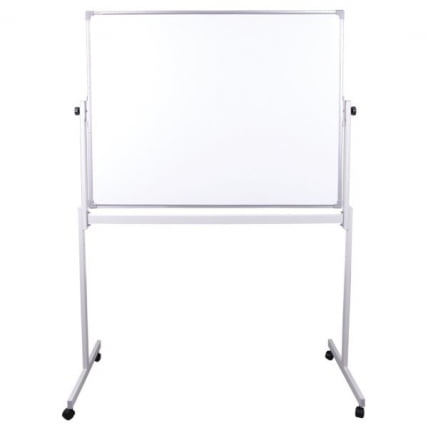 Доска-флипчарт магнитно-маркерная НА СТЕНДЕ STAFF ECO 2-сторонняя (90х120 см)_1