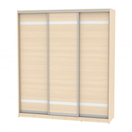 Шкаф-купе B-220х200х60-2(ДМ-D9D9D9)_0