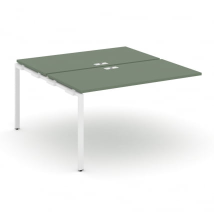 Двойной наборный элемент рабочей станции CONCEPT CN.DNRS-003 Кобо Белый_0