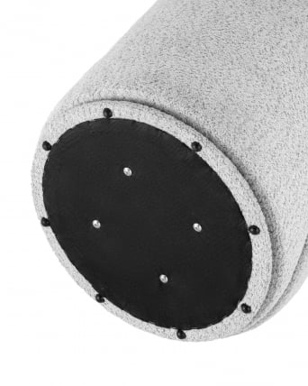 Пуф Loreen вращающийся велюр Молочный_7