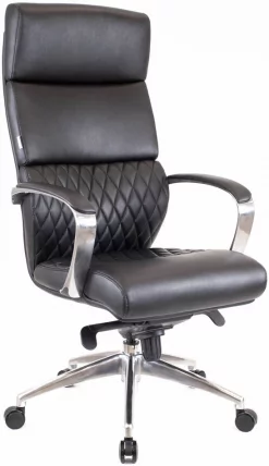 Кресло для руководителя Everprof President Кожа Черный_0
