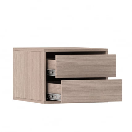 Блок ящиков для шкафа 1200x600 и 1800x600 Ящ-57 ШС Ясень шимо светлый_0