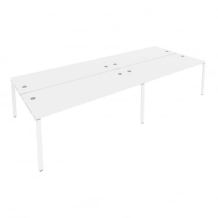 Рабочая станция на 4 раб.места Metal System Б.СМ-4.5 Белый_0