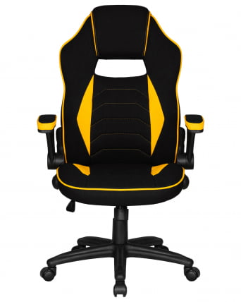 Кресло игровое DOBRIN RICK (черно-желтый)_5