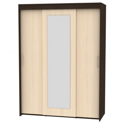 Шкаф-купе T-3-198х145х45-M(Венге-ДМ-3)_0