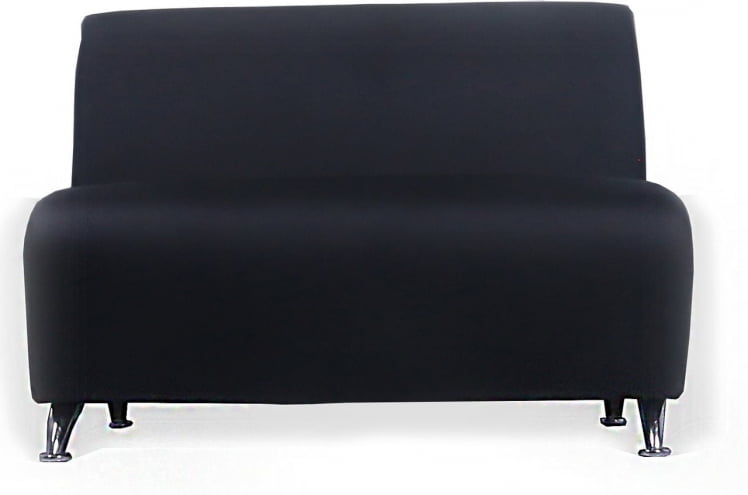 Диван Интер хром 2х местный (Экотекс 3001)_0