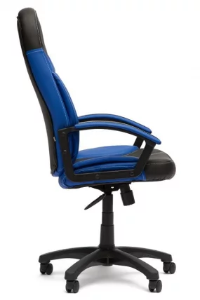 Кресло руководителя Twister черный+синий_1