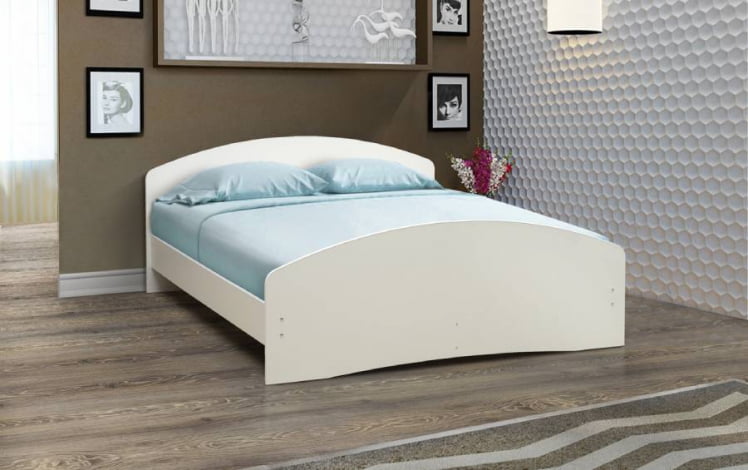 Кровать на уголках №2 1200*1900 Ясень Шимо темный_0