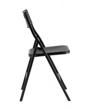 Комплект раскладного стола и стульев Кейт черный_4