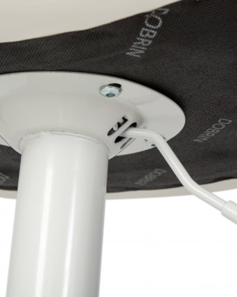 Стул барный DOBRIN TAILOR WHITE (белый PU) 2 шт_7