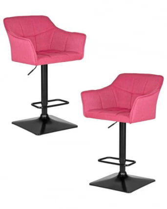 Стул барный DOBRIN RALF (розовый (LAR-106D-17)) 2 шт_0