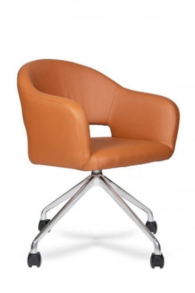 Кресло Комфорт Хром 4 Луча_0