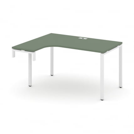 Стол-надставка на опорную тумбу (левый) CONCEPT CN.OSAN-002(L) Кобо Белый_0