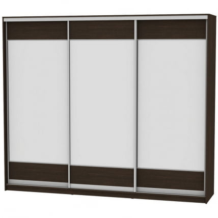 Шкаф-купе B-220х270х60-2(Венге-D8D8D8)_0