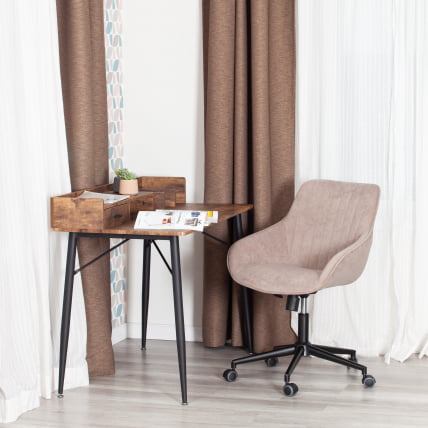 Кресло офисное DUBLIN велюр Clermon, бежевый, 40_12