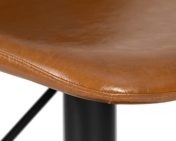 Стул барный DOBRIN ROME (коричневый винтажный PU (MS09))_7