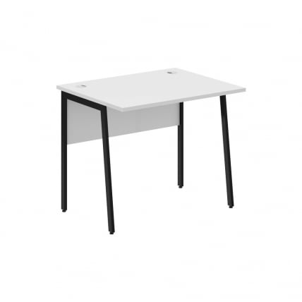 Стол рабочий IMAGO Plus СП-1P Белый Черный_0