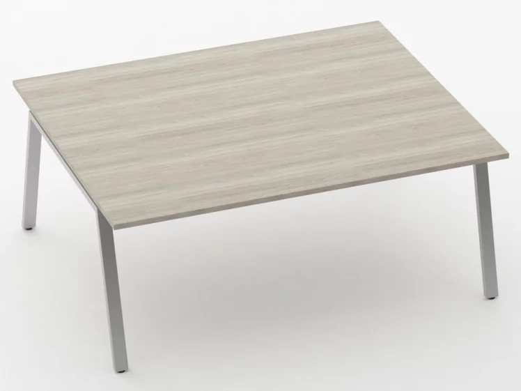 Стол для переговоров Deka Л-обр.каркас 74.145.18 Дуб Сантана светлый_0