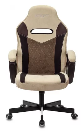 Кресло игровое Бюрократ VIKING 6 KNIGHT BR FABRIC Коричневый_1