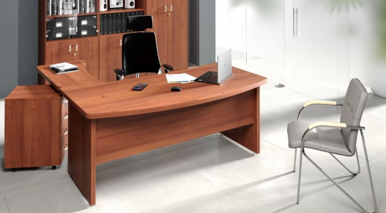 Стол руководителя Танго СТ9-18R Орех_2