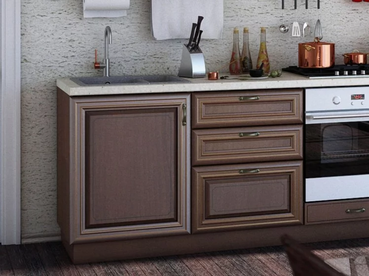 Кухонный гарнитур Кантри №01 Ноче Таволато_6