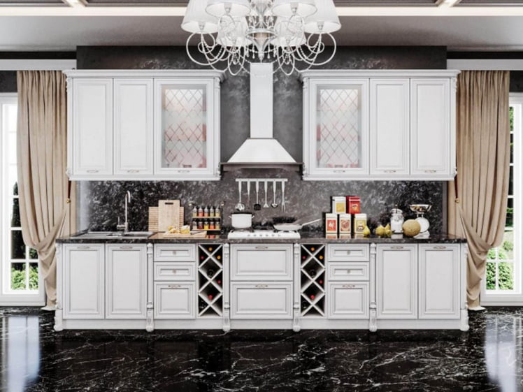 Тумба кухонная винная Тип 4 Италия ЛД 270.070.000 Белая_4