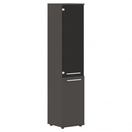 Шкаф-колонка комбинированная левая ЕДИС ЕХCС 42.2 Л Мокко Белый Мокко / EDIS EHCS L_0