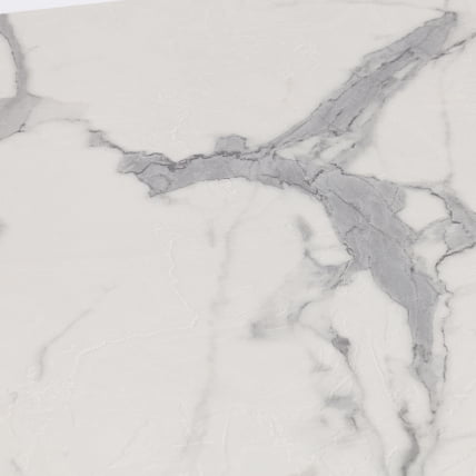 Стол VIGO ЛДСП/HPL/металл, 120 x 80 x 30 х 30 х 75 см, Мрамор светлый/белый_9