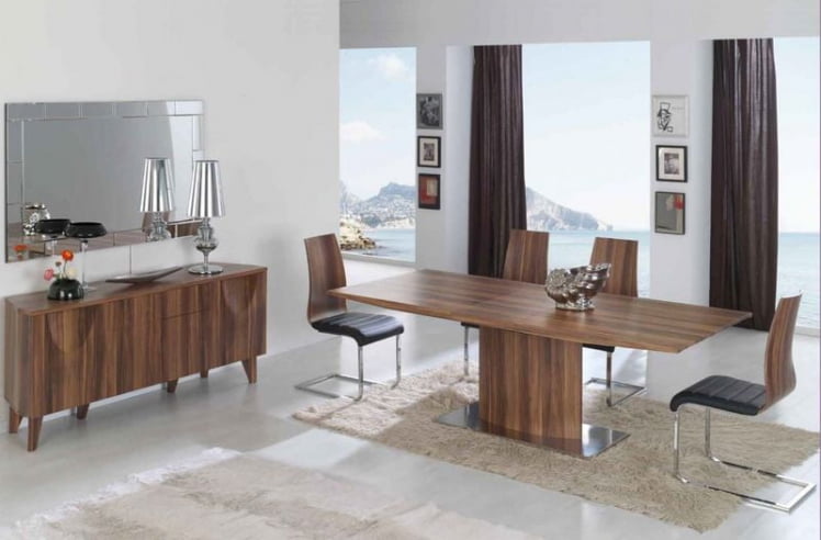 Стол обеденный DUPEN (160) DT-02 Орех_0