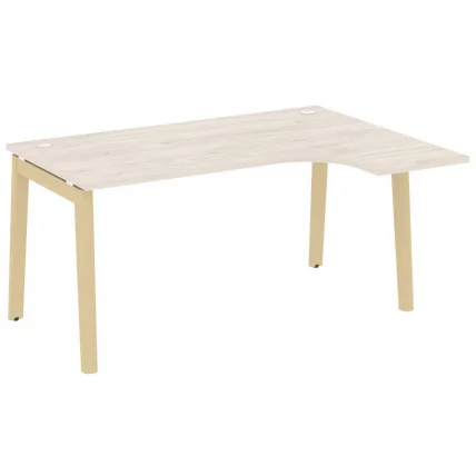 Стол эргономичный левый ONIX WOOD OW.SA-4(R) Денвер Светлый/Светлый_0