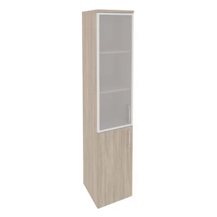 Шкаф высокий узкий левый ONIX O.SU-1.2R(L) Дуб Аттик_0