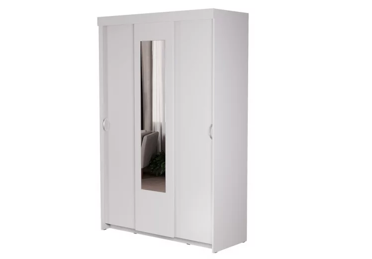 Шкаф-купе Комфорт 9-М Ясень шимо светлый_0