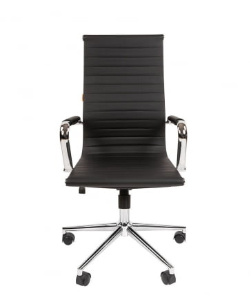 Кресло для руководителя CHAIRMAN 755 экокожа Черный_1