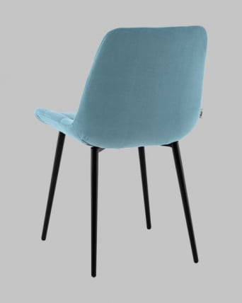 Стул Флекс N велюр пыльно-голубой_5