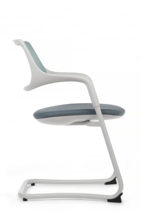 Кресло Scroll SF HY-813B Голубой/Серый_1