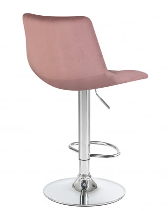 Стул барный DOBRIN TAILOR (пудрово-розовый велюр (MJ9-32)) 2 шт_3