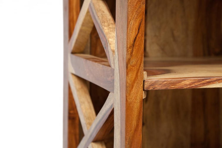 Шкафы для книг ( набор 3 шт.) Бомбей - 0761A Натуральный_5