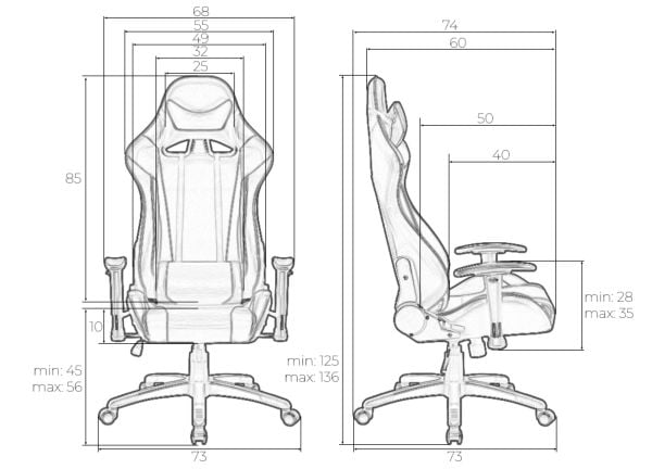 Кресло игровое DOBRIN BRIAN (черно-красное)_7