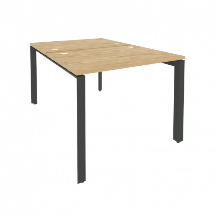 Рабочая станция на П-образном м/к ONIX O.MP-D.RS-2.1.7 Тиквуд Светлый/Антрацит_0