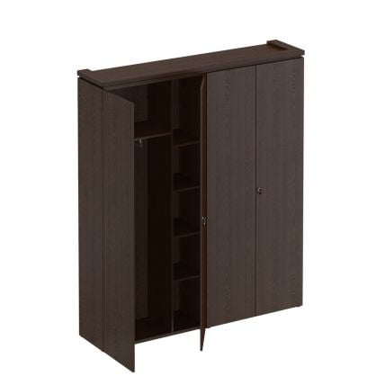 Шкаф комбинированный (для одежды + для документов) MARK МК 363 Орех тоскана_0