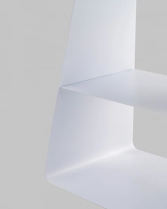 Журнальный столик Leyre металл белый_5