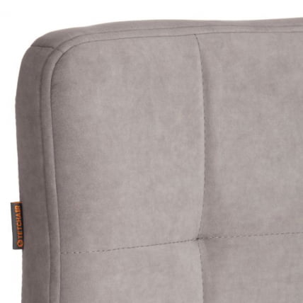 Стул обеденный Medeo LT, флок , серый/черный, 29, 45х56х89 см_16