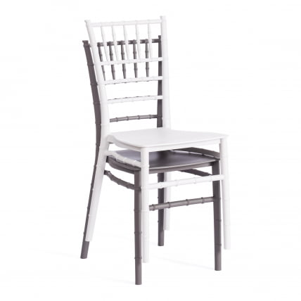 Стул CHAVARI (mod. 101) пластик, 40 х 49 х 88 см, White (Белый) 01_9