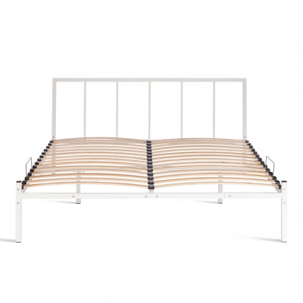 Кровать Bruno металл, 160*200 см, белый_4